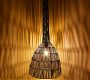 Photo feather table lamp